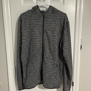 lululemon athletica Black and Gray Lightweight Jacket